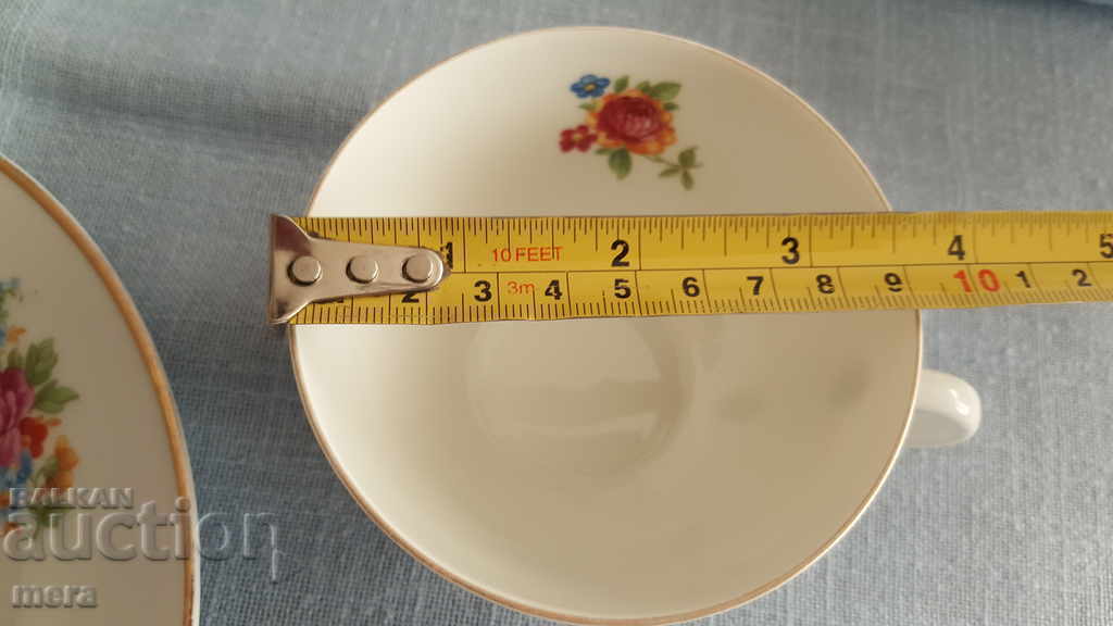 Auction Porcelain triple set - Bavaria Auction Porcelain triple set - Bavaria