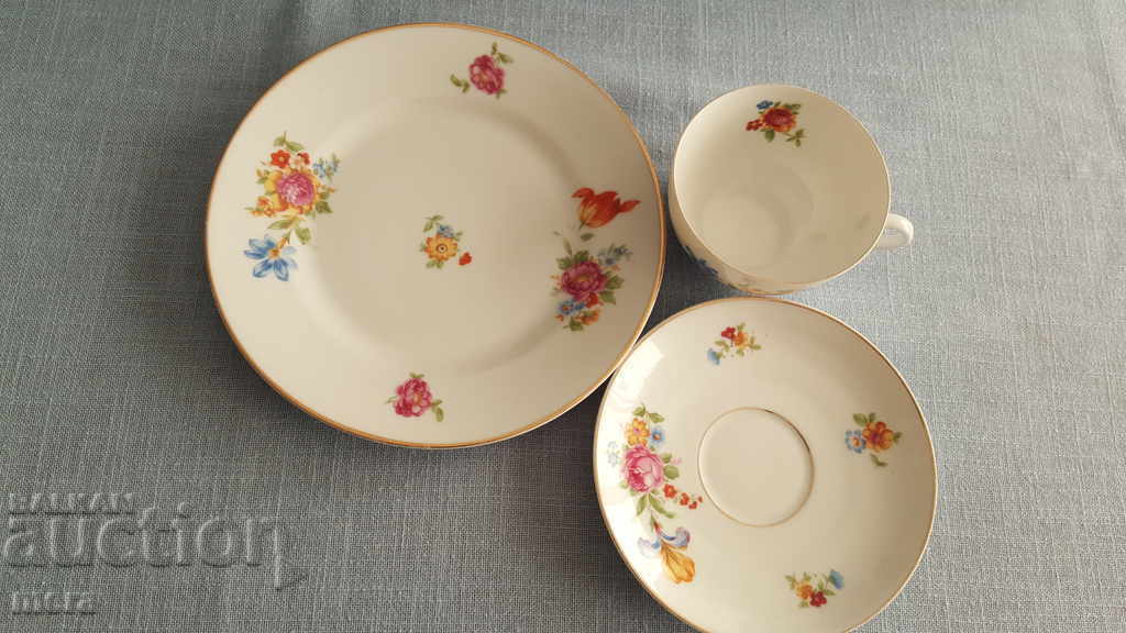 Delivery of Porcelain triple set - Bavaria Delivery of Porcelain triple set - Bavaria