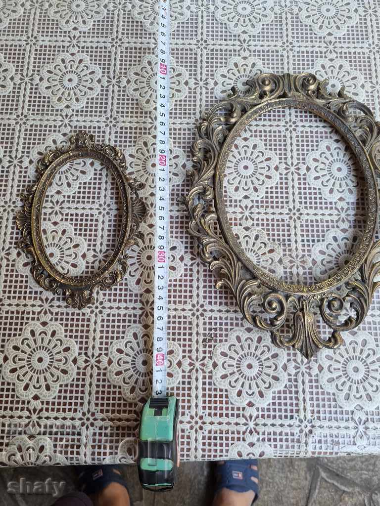 Bronze frames for photos, paintings