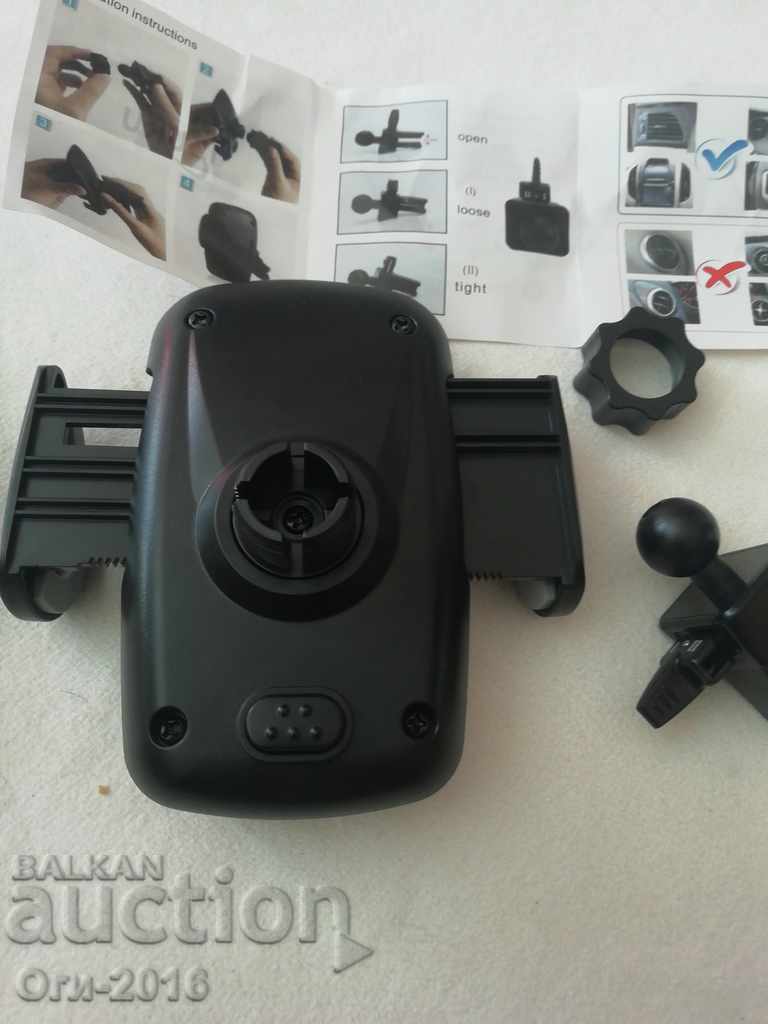 Suport telefon cu clemă pentru montare într-o mașină ventilată - 5 Suport telefon cu clemă pentru montare într-o mașină ventilată - 5