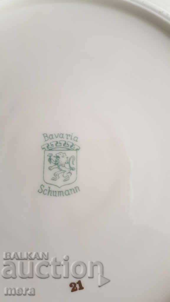 Delivery of Porcelain set of dessert and saucer-Bavaria Delivery of Porcelain set of dessert and saucer-Bavaria