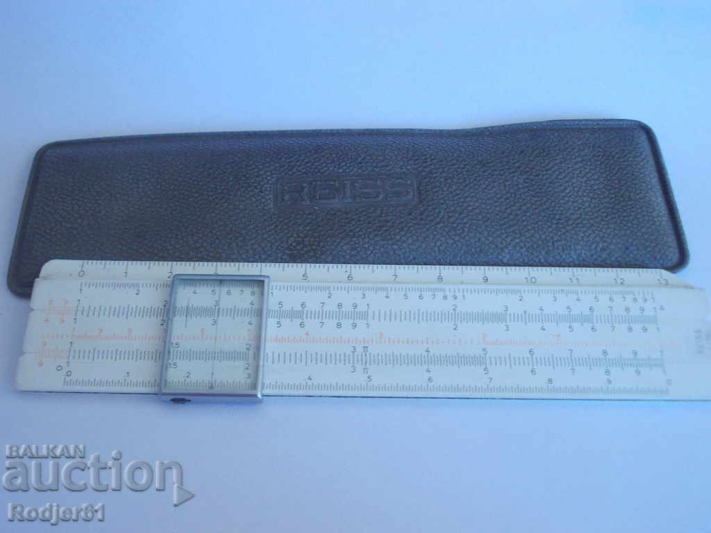 FOR COLLECTORS - REISS logarithmic calculation line FOR COLLECTORS - REISS logarithmic calculation line