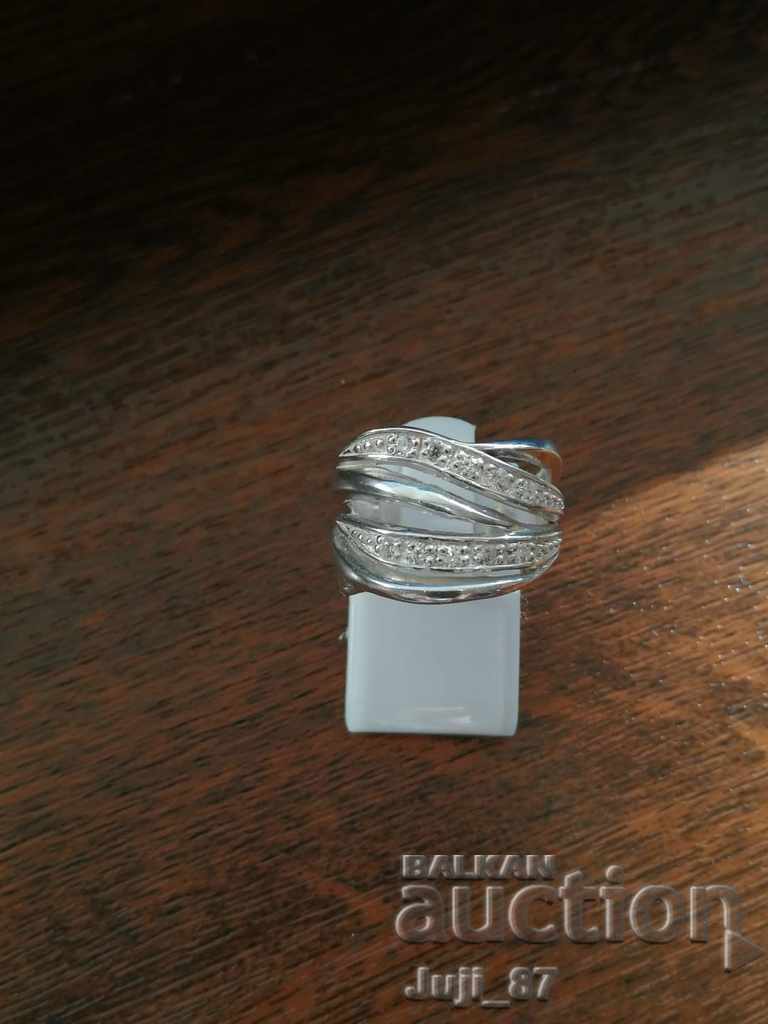 A new silver ring
