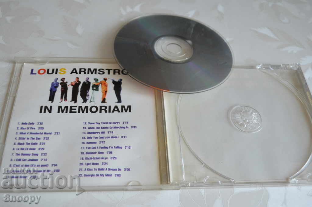 CD: Louis Armstrong In Memoriam (Δίσκος CD) - 5