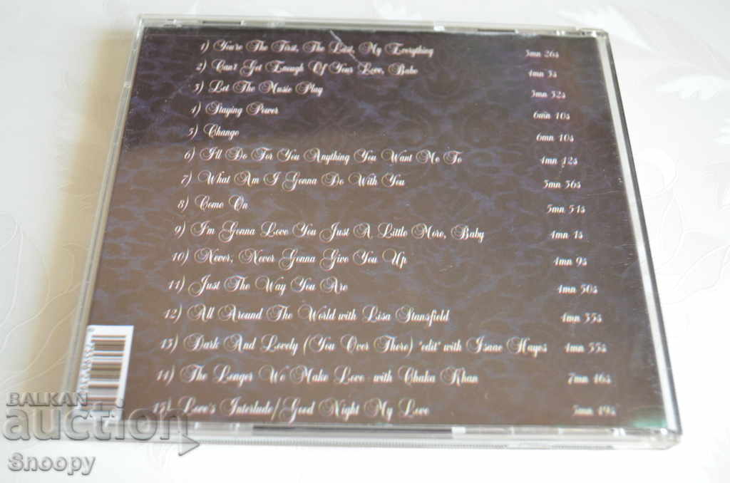 Delivery of CD: Barry White Best '99 Delivery of CD: Barry White Best '99