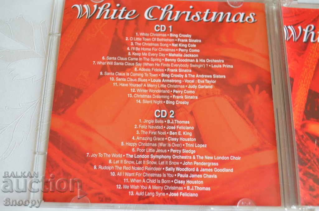 Δημοπρασία 2 CD: Λευκά Χριστούγεννα Δημοπρασία 2 CD: Λευκά Χριστούγεννα