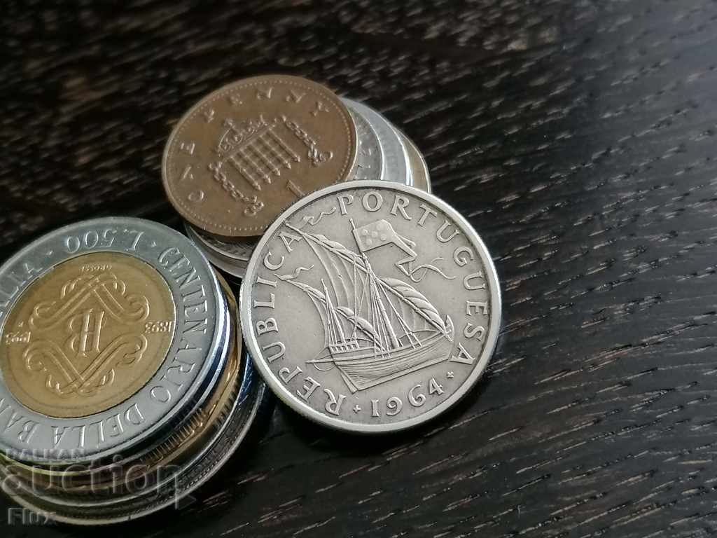 Coin - Portugal - 5 escudos 1964 with price 2.75 BGN | € 1.41 Coin - Portugal - 5 escudos 1964 with price 2.75 BGN | € 1.41