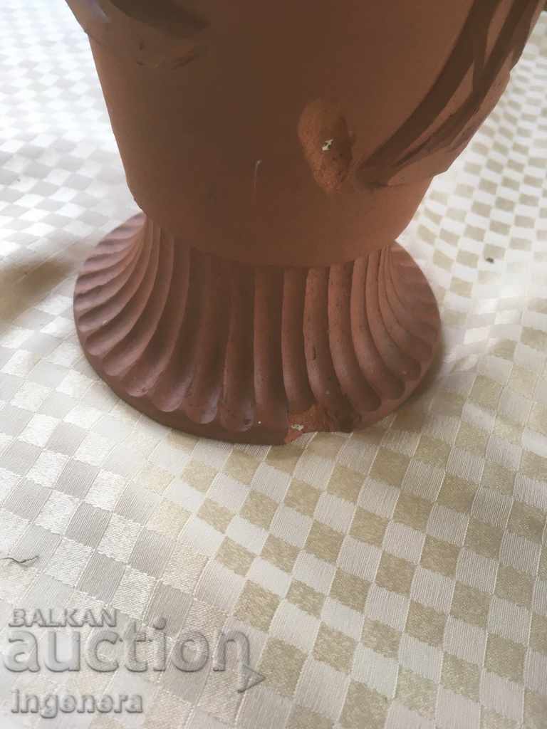 CERAMIC VASE FOR 70 YEARS - MASTER VASIL PAVLOV-TETEVEN - 7 CERAMIC VASE FOR 70 YEARS - MASTER VASIL PAVLOV-TETEVEN - 7