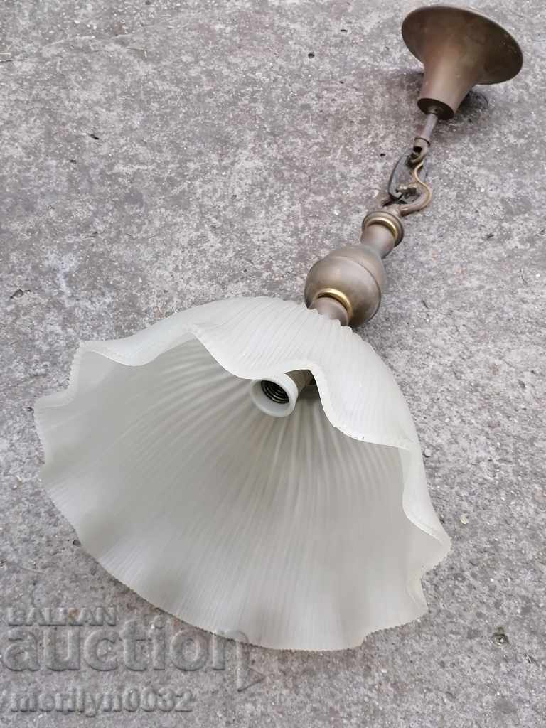 Old electric chandelier, lantern lamp, lampshade - 5 Old electric chandelier, lantern lamp, lampshade - 5