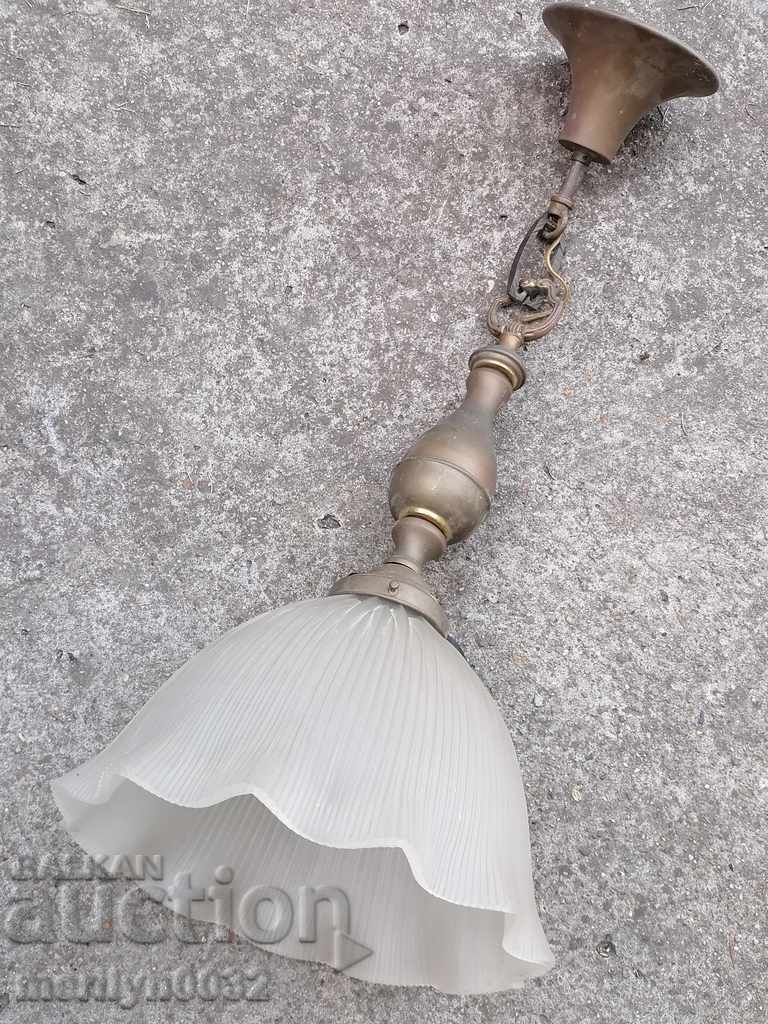 Old electric chandelier, lantern lamp, lampshade - 7 Old electric chandelier, lantern lamp, lampshade - 7