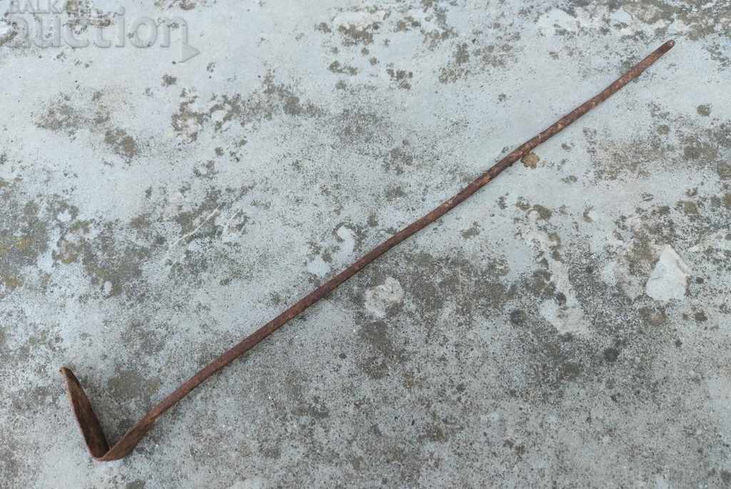 OLD RYE SHOVEL FIREPLACE STOVE CUMBURER COAL