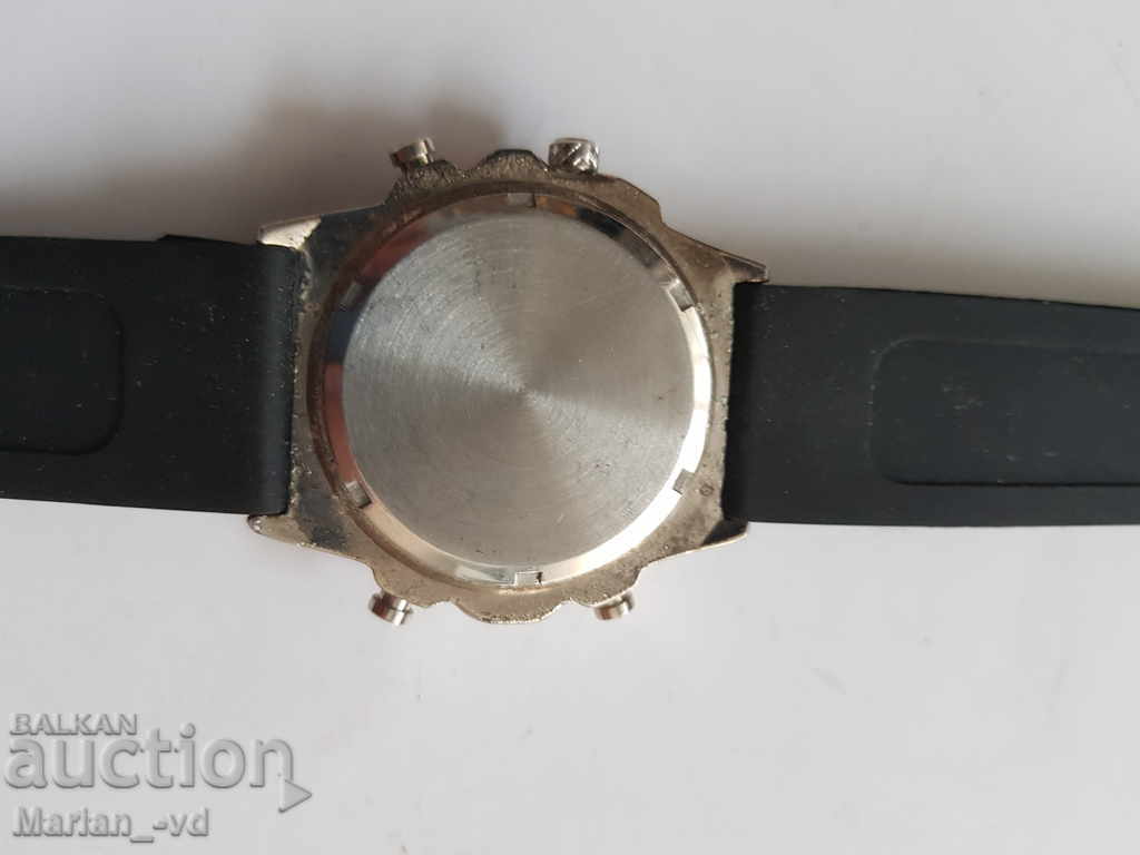 Men's quartz watch Visa with two times - 5