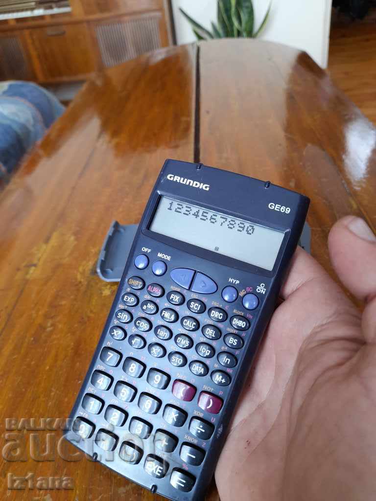 Old Grundig GE69 calculator - 5 Old Grundig GE69 calculator - 5