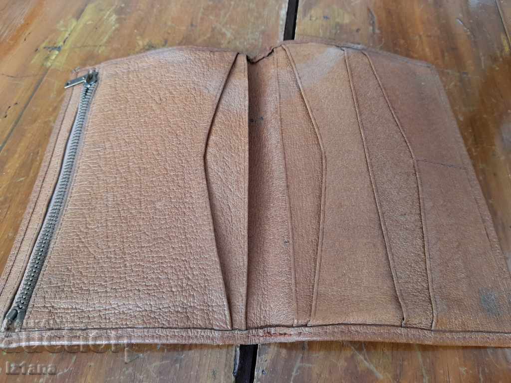 Portofel din piele vechi, portofel - 5