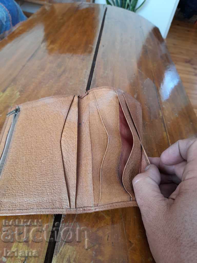 Portofel din piele vechi, portofel - 6