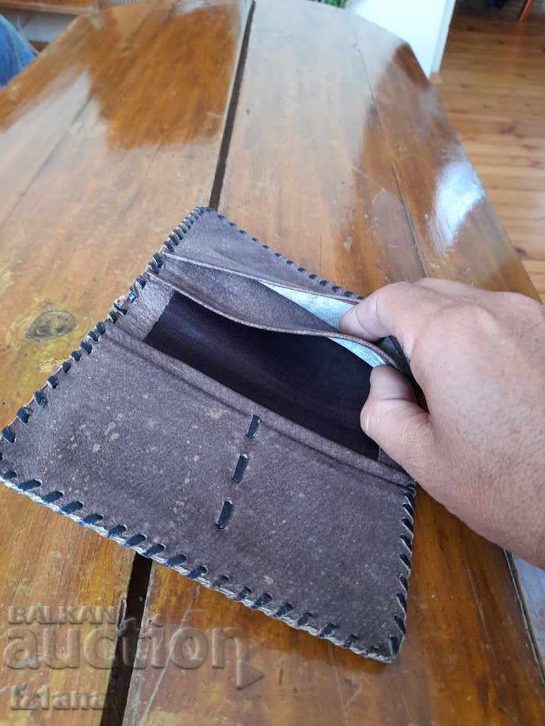 Livrarea Portofel din piele vechi, portofel Livrarea Portofel din piele vechi, portofel