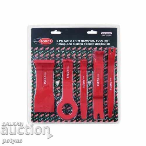 Unelte pentru demontarea interiorului mașinii 5 piese Rock Force cu preț 16.50 BGN | € 8.44