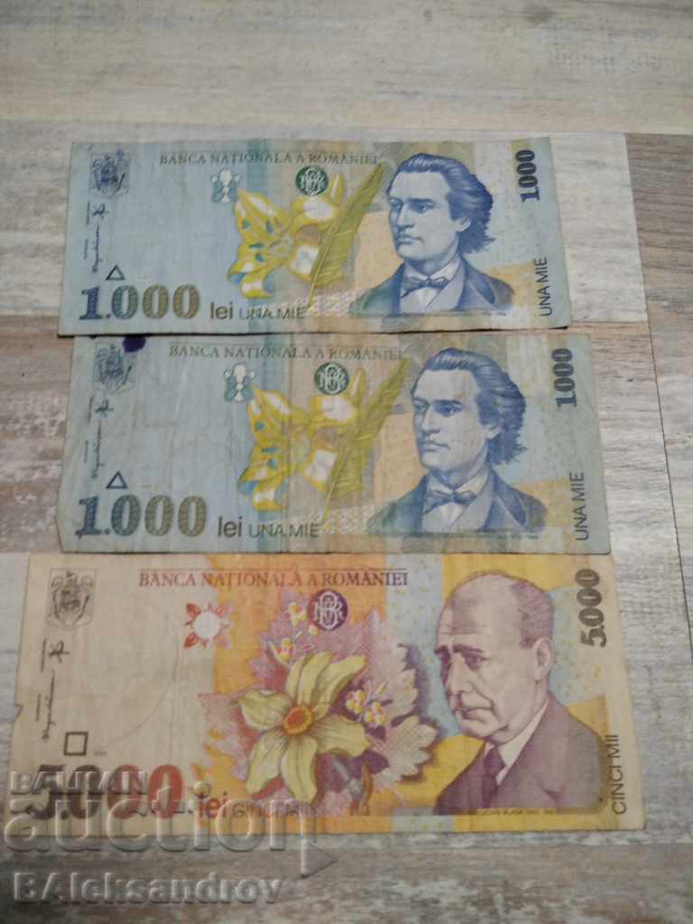 Lot banknotes