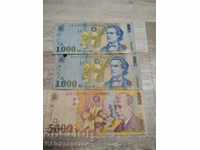 Lot banknotes