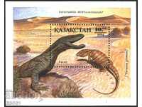 Bloc pur Fauna Reptilei 1994 din Kazahstan