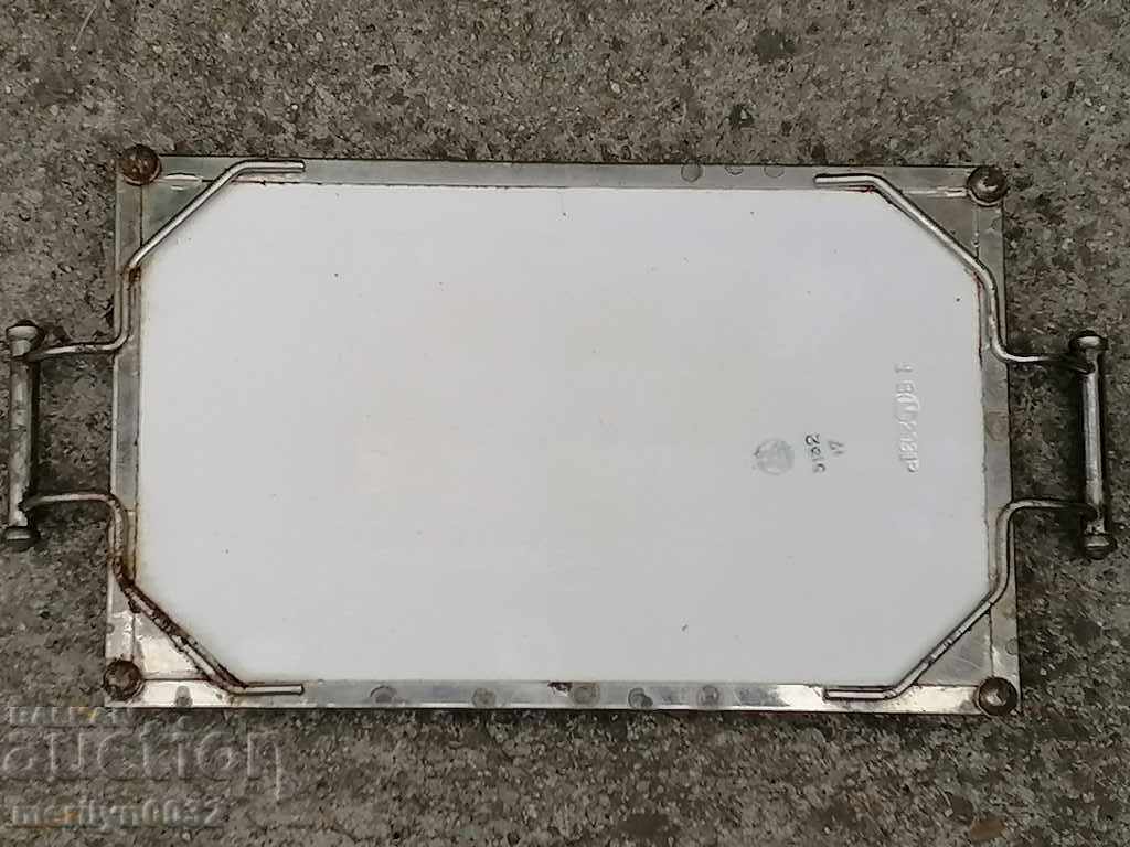 Delivery of Old porcelain tray, tray, service, porcelain, mignon