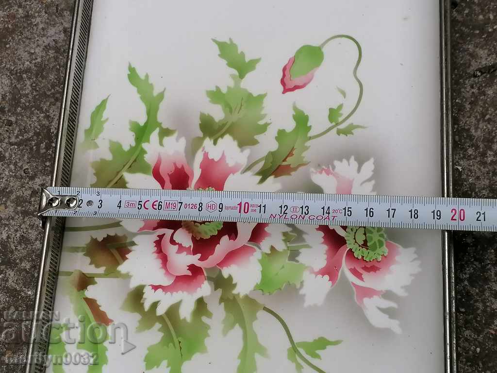 Old porcelain tray, tray, service, porcelain, mignon - 7