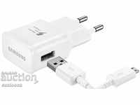 Network charger SAMSUNG MICRO USB (EP-TA20EWE + ECB-DU4AWE) 2A