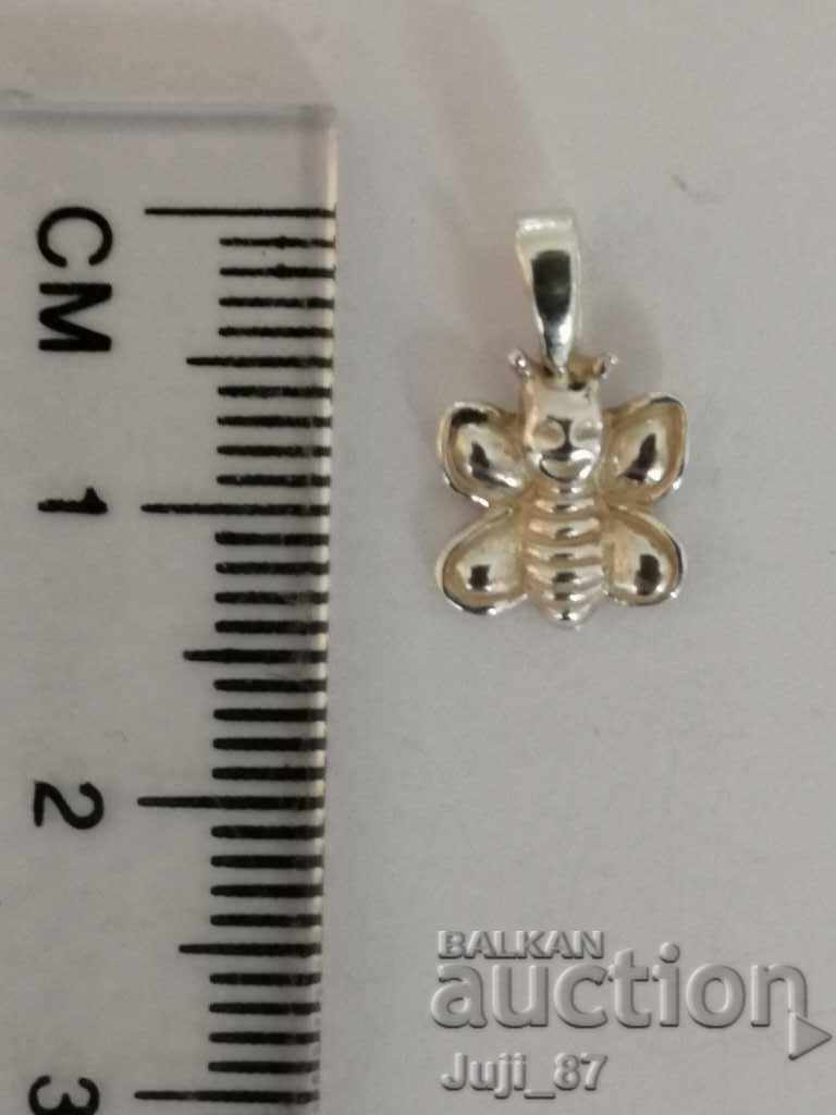 New silver pendant