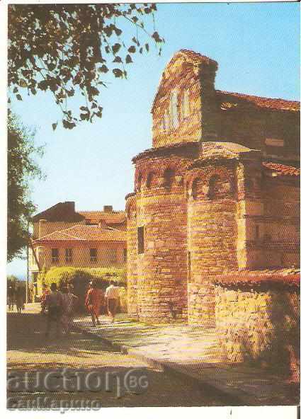 Card Bulgaria Biserica Nessebar Sf. Ștefan 4 *