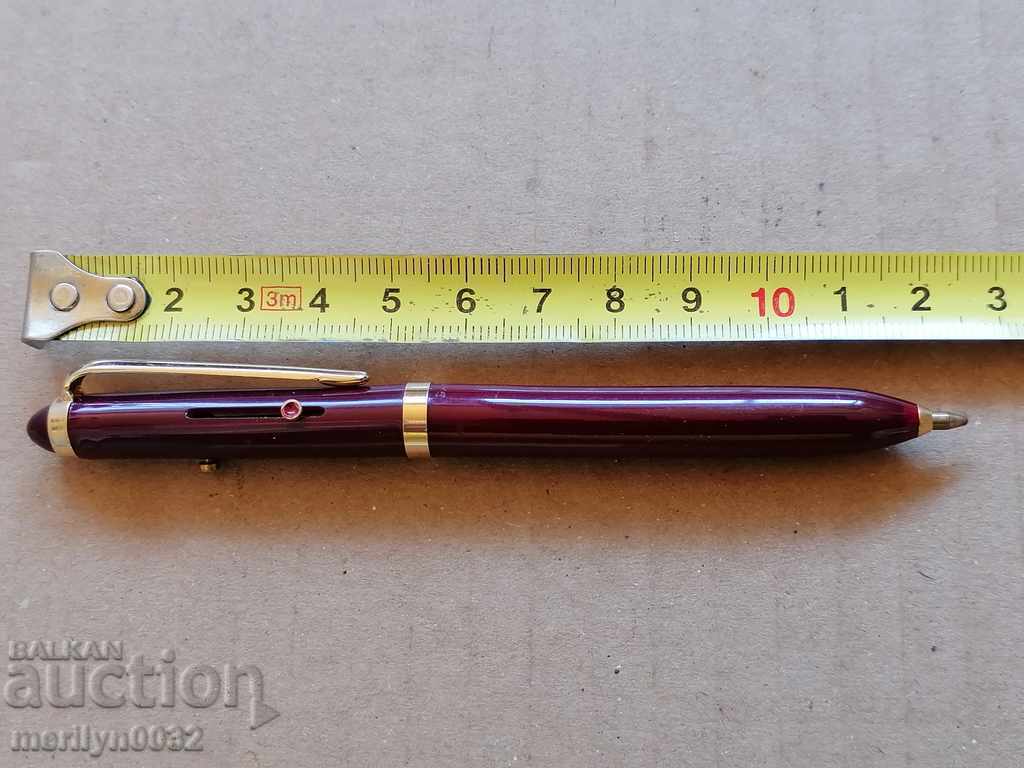 Παράδοση Παλαιό γερμανικό στυλό GARANT τρίχρωμο στυλό GDR Παράδοση Παλαιό γερμανικό στυλό GARANT τρίχρωμο στυλό GDR