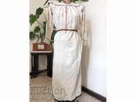 Bluză rochie antică regală autentică din costum popular