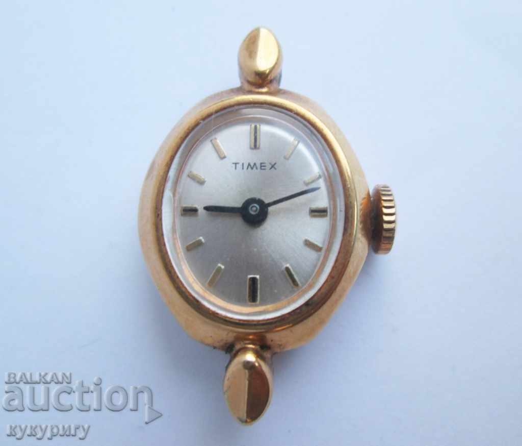 Old women's gold-plated mechanical watch TIMEX - 5 Old women's gold-plated mechanical watch TIMEX - 5