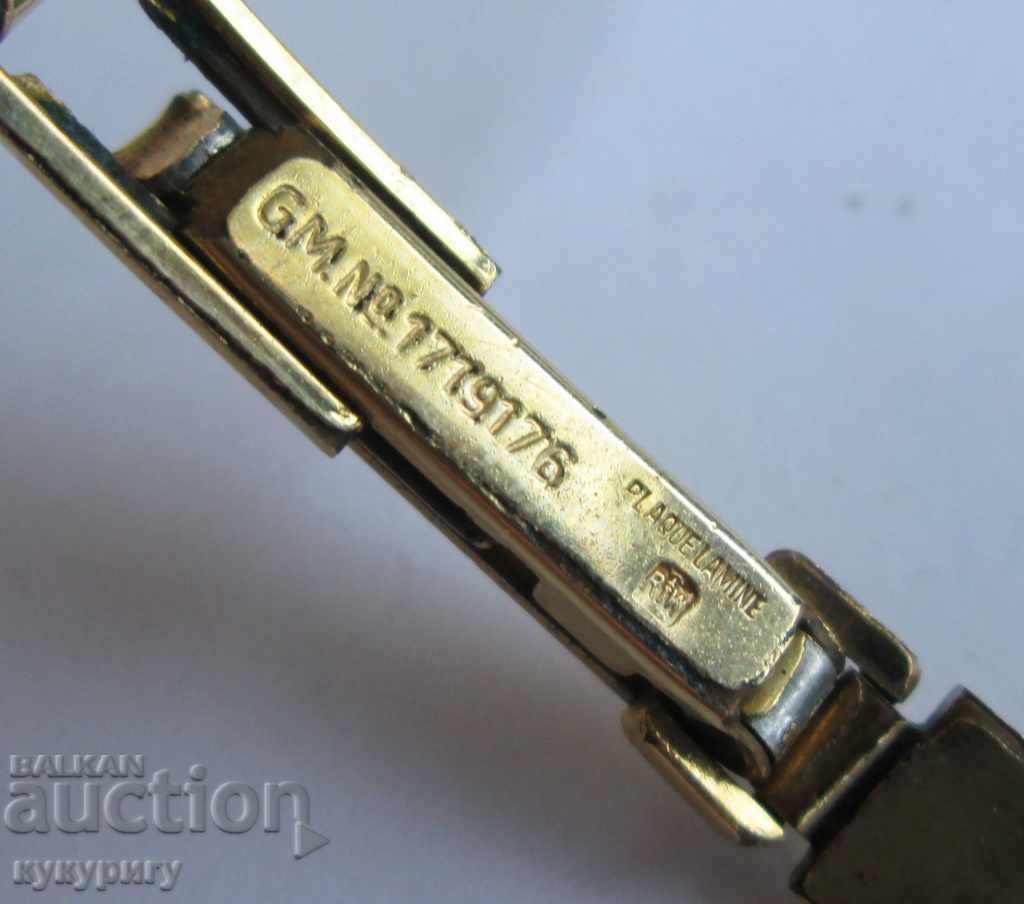 Auction Old women's gold-plated wrist mechanical watch JUNGHANS Auction Old women's gold-plated wrist mechanical watch JUNGHANS