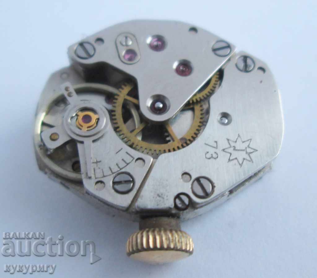 Old women's gold-plated wrist mechanical watch JUNGHANS - 7 Old women's gold-plated wrist mechanical watch JUNGHANS - 7