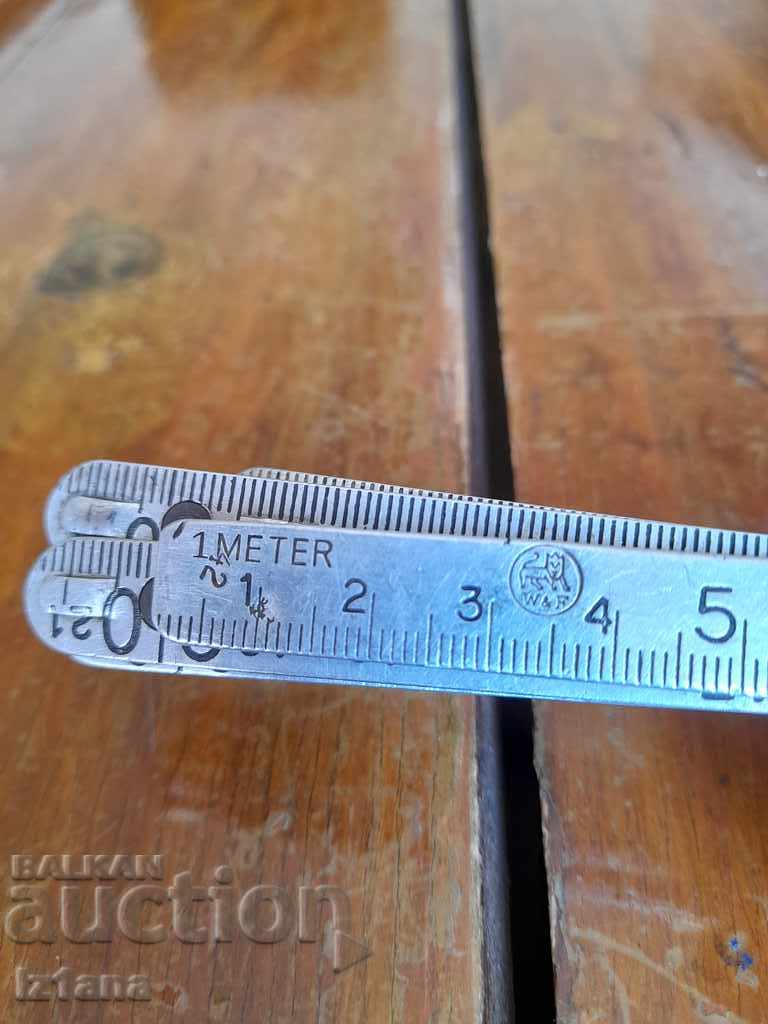 Old metal meter W&F with price 60.00 BGN | € 30.68