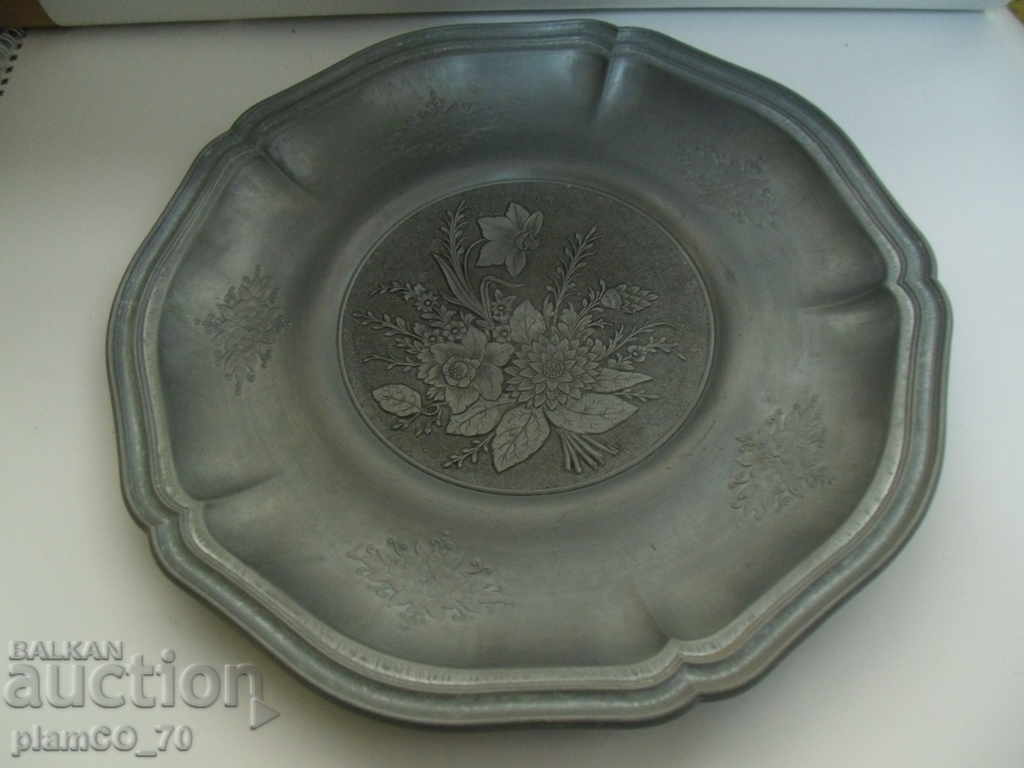 Δημοπρασία 55 * 5539 παλιός μεταλλικός δίσκος Δημοπρασία 55 * 5539 παλιός μεταλλικός δίσκος