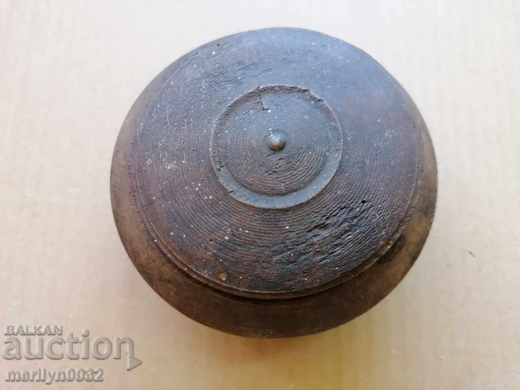 Wooden bowl with lid bowl salt shaker tanurche, wooden with price 41.00 BGN | € 20.96 Wooden bowl with lid bowl salt shaker tanurche, wooden with price 41.00 BGN | € 20.96