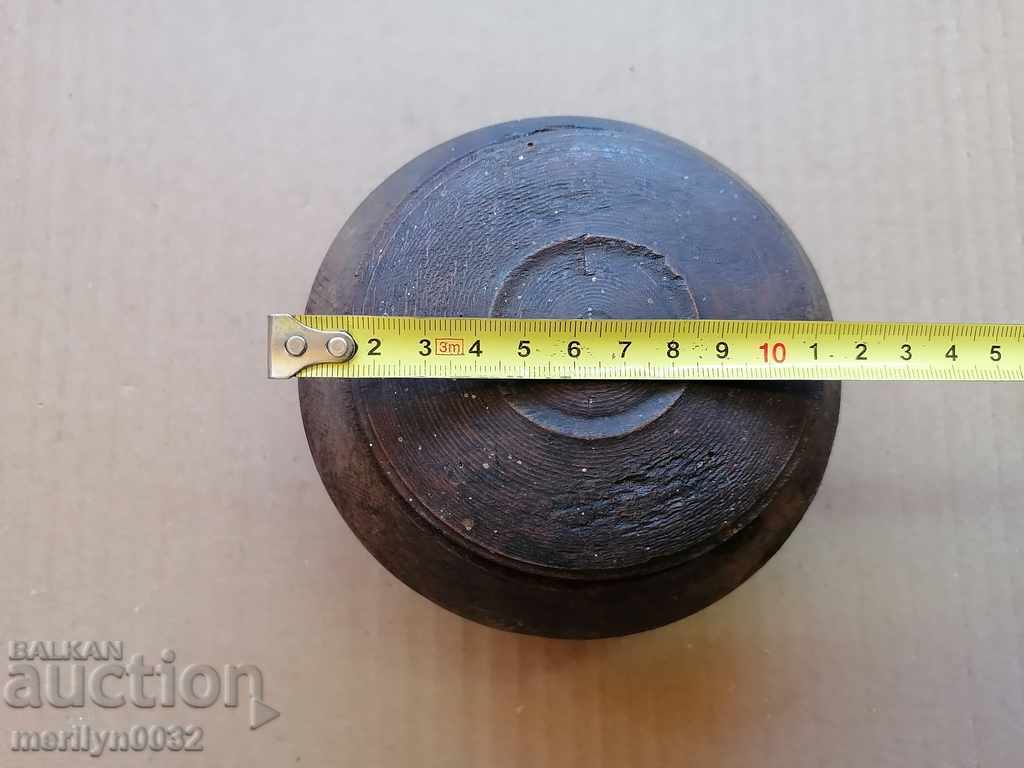 Wooden bowl with lid bowl salt shaker tanurche, wooden - 6 Wooden bowl with lid bowl salt shaker tanurche, wooden - 6