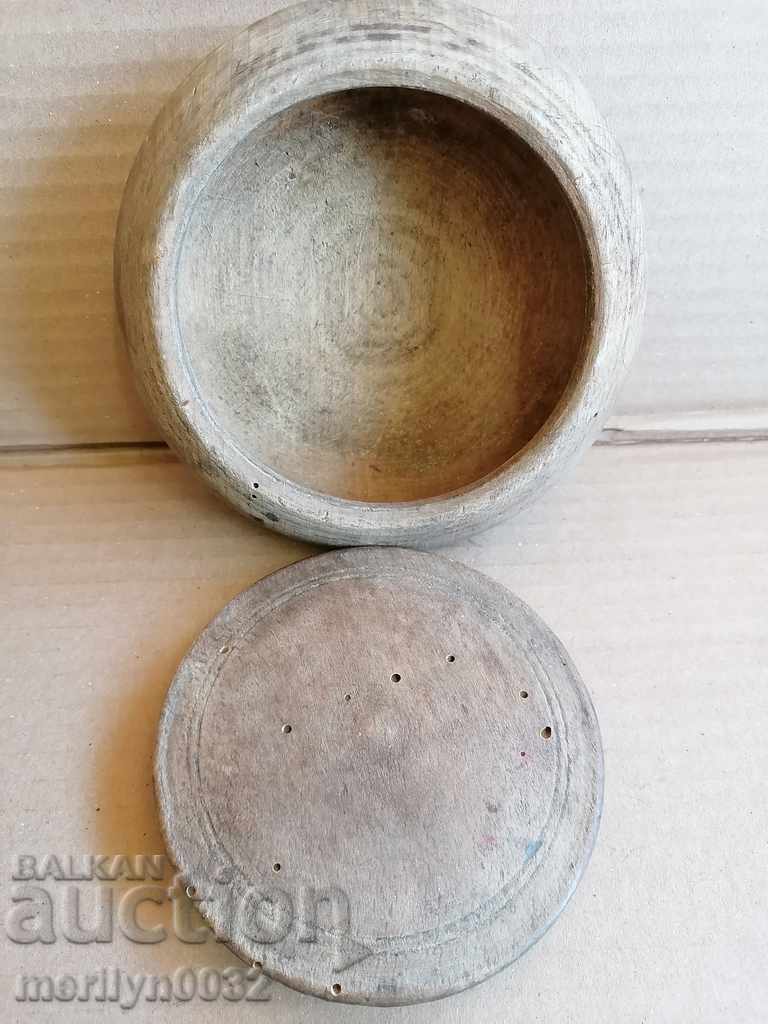Дървена паница, купа, танурче, дървения - 6 Дървена паница, купа, танурче, дървения - 6