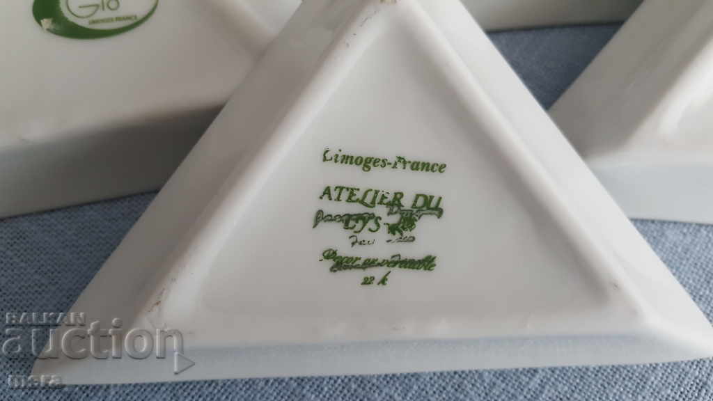 Delivery of Porcelain plates-Limoges