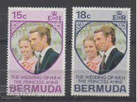 1973. Bermuda. Royal wedding.