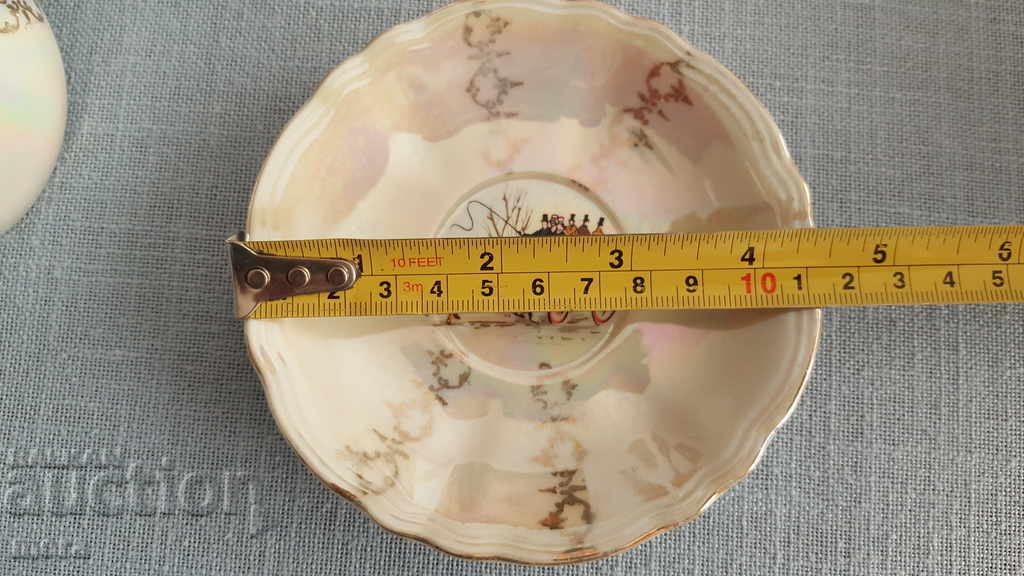 Antique porcelain coffee set-Veritable porcelaine - 5 Antique porcelain coffee set-Veritable porcelaine - 5