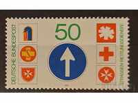 Германия 1979 Спасителни служби на пътя - емблеми MNH