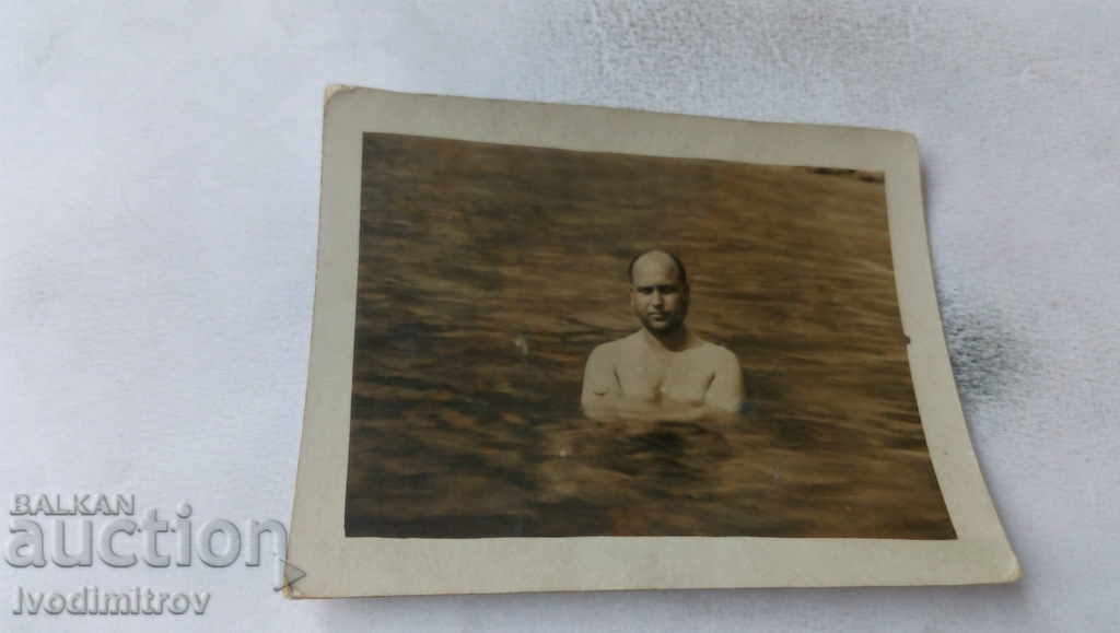 Photo Varna Man in the water 1935