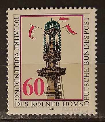 Γερμανία 1980 Κτήρια / Καθεδρικός Ναός MNH