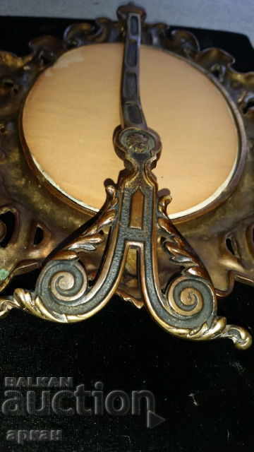 bronze frame with the monogram of Prince Alexander Battenberg with price 1200.00 BGN | € 613.55 bronze frame with the monogram of Prince Alexander Battenberg with price 1200.00 BGN | € 613.55