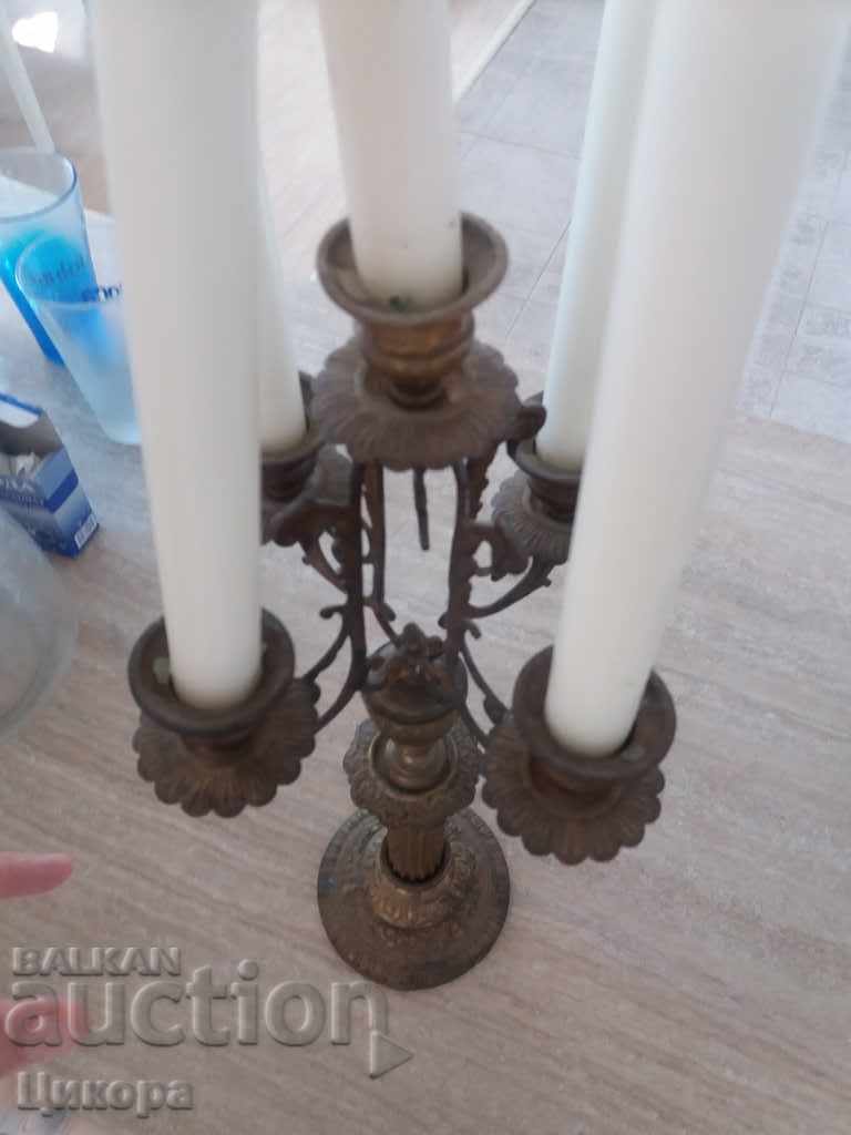 Auction STAR BRONZE CANDLE Auction STAR BRONZE CANDLE