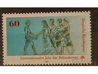 Германия 1981 Година на хората с увреждания MNH