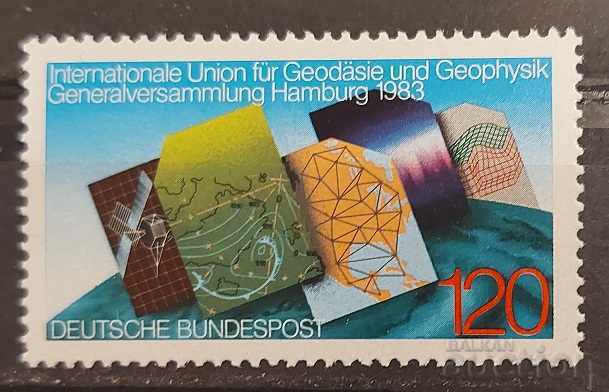 Germania 1983 Congresul Geodezie Geofizică MNH