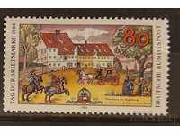 Γερμανία 1984 Ημέρα ταχυδρομικών γραμματοσήμων / Horses MNH